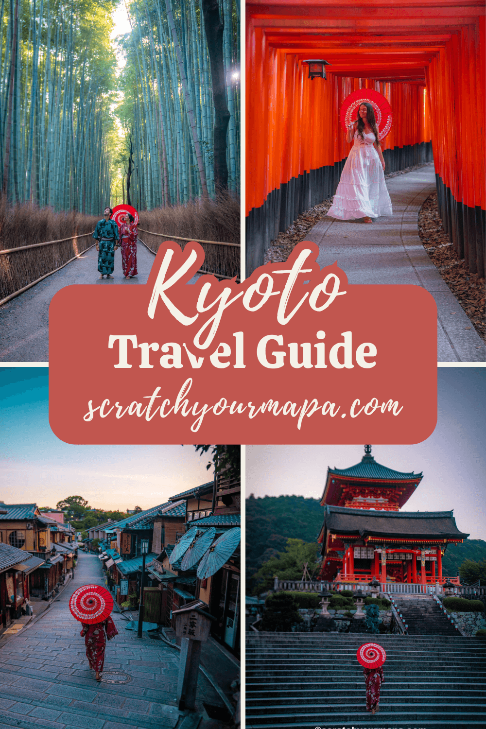 Travel guide for Kyoto