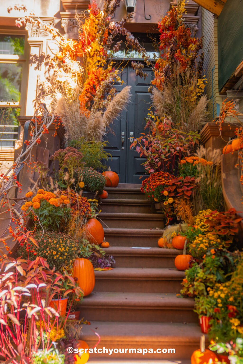 Upper West Side Halloween decorations