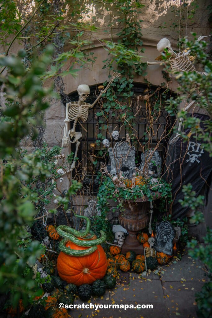 Upper West Side Halloween decorations