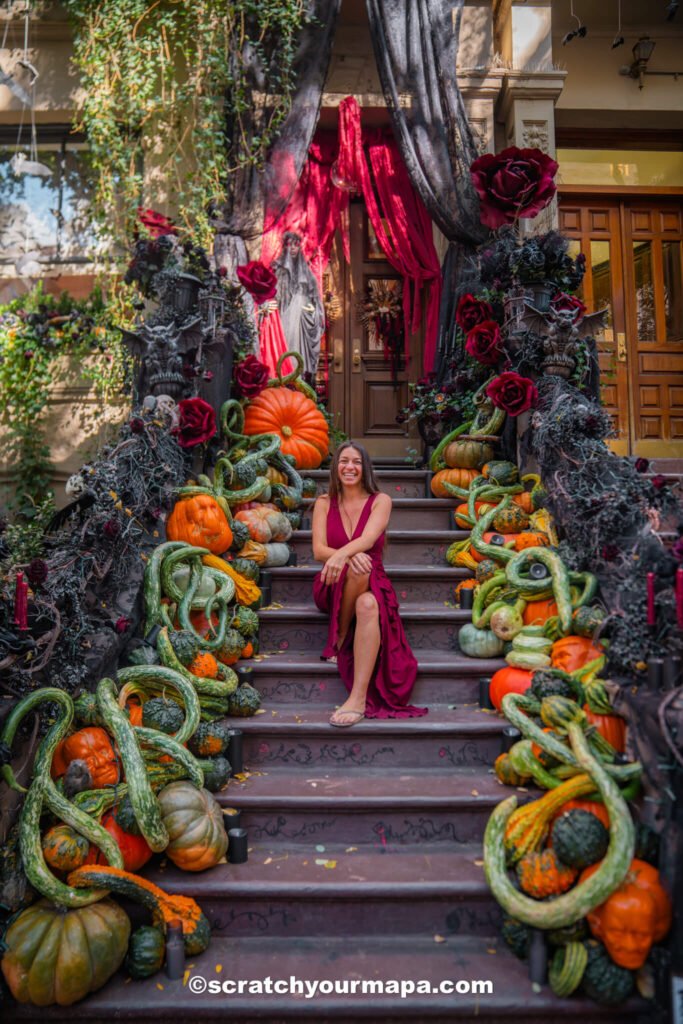Upper West Side Halloween decorations
