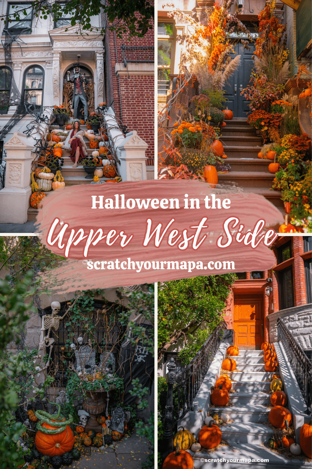 Upper West Side Halloween pin