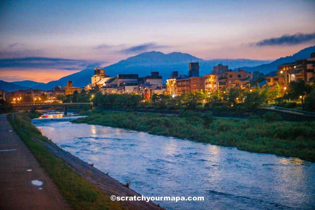 river in Kyoto