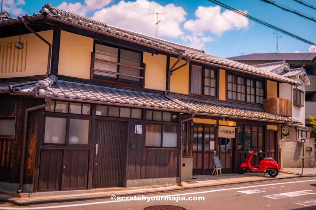 scooters in Kyoto