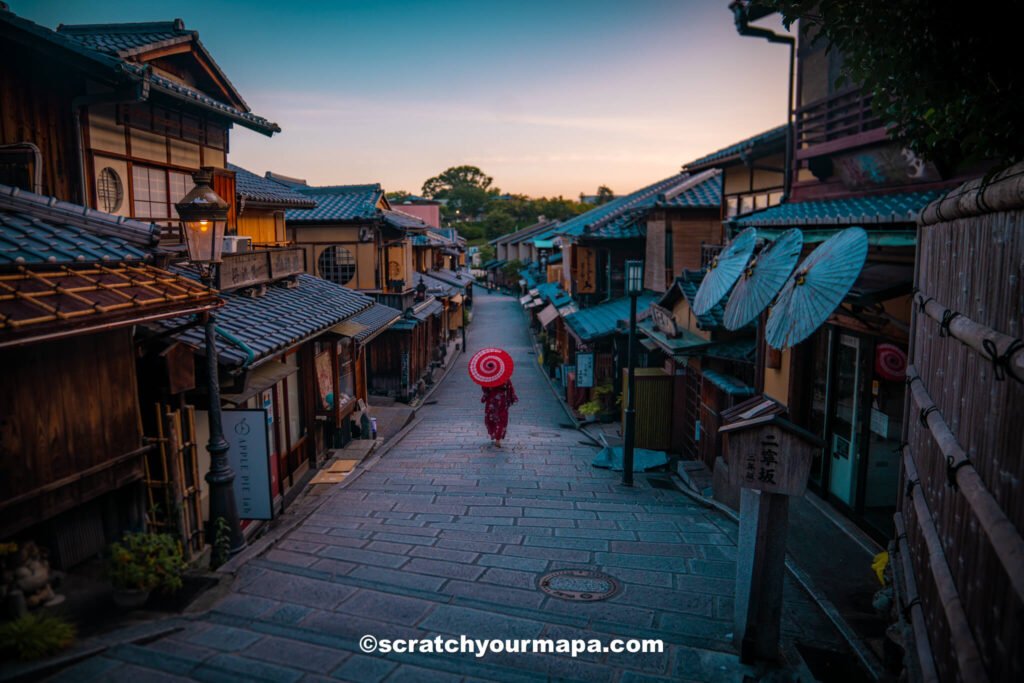 old town in Kyoto