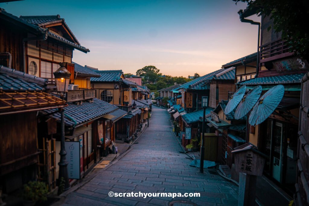 streets of Kyoto, Japan