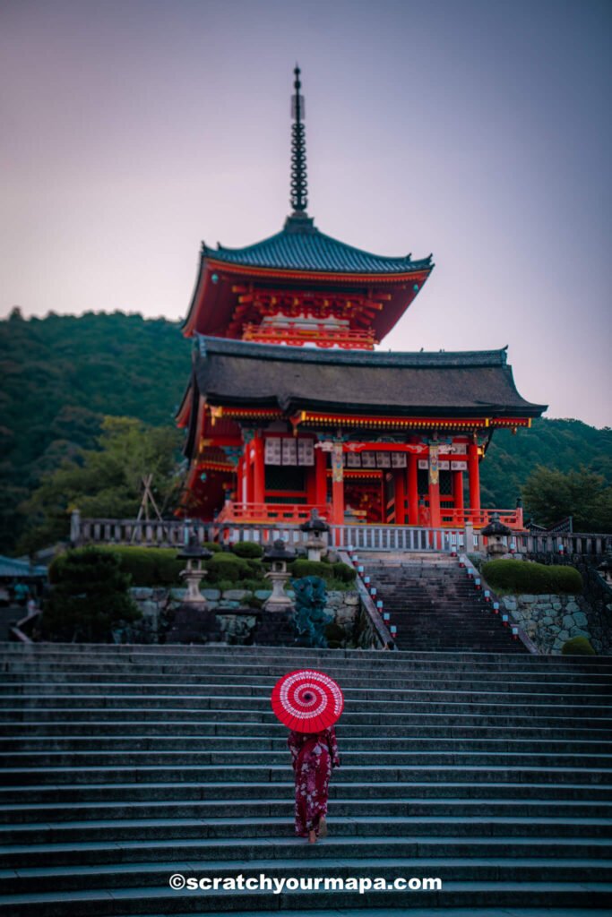 temple in Kyoto, Japan